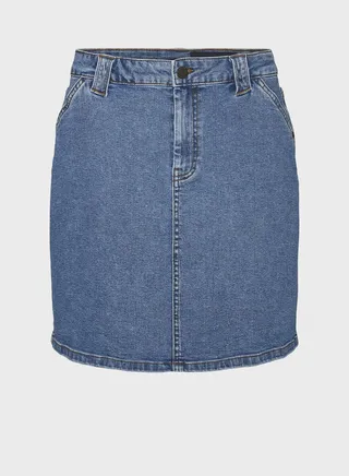 Denim Mini Skirt 