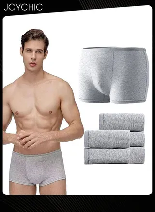 5PCS Men's Disposable Briefs 100% Cotton Disposable Underwear Mid Waist Panties for Business Travel Hospital Stays Underpants Without Washing 