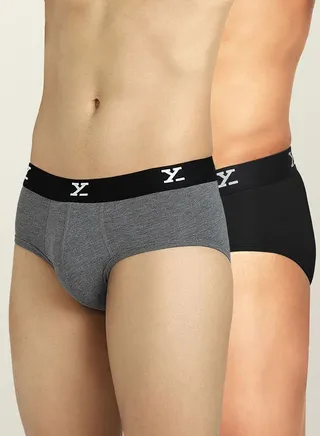 Pack of 2 - Logo Waistband Modal Briefs 