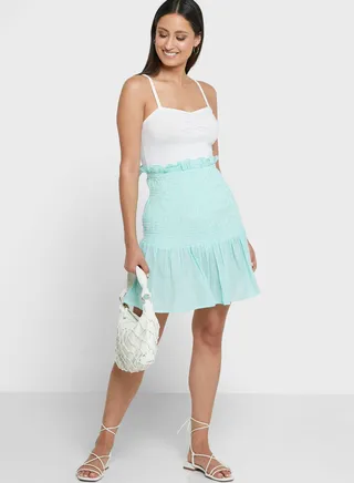 Ruched Skirt