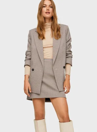 High Waist Mini Skirt 