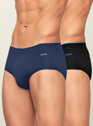 Pack of 2 - Seam Detail Modal Briefs 