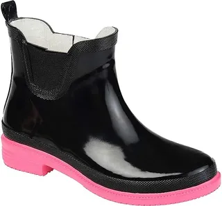 Journee Collection Tekoa Rain Boot (Black) Women's Shoes