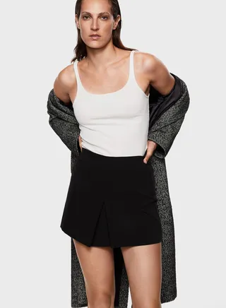 High Waist Mini Skirt 