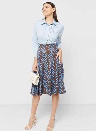 Printed Skirt 