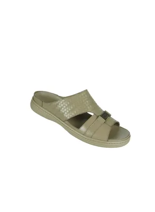 Barjeel Uno Mens Arabic Sandals 2372 Beige 