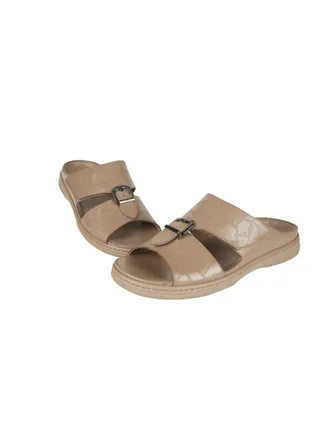 Barjeel Uno Men's Arabic Sandals 23826 Beige 