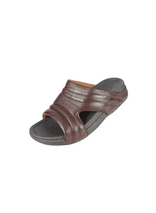 008-3543 Barjeel Mens Casual Sandals 20254 Dark Brown 