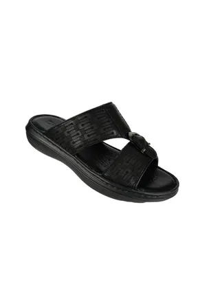 008-3457 Barjeel Mens Arabic Sandals 21410-11 Black 