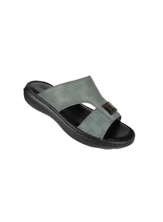 008-3462 Barjeel Mens Arabic Sandals 21410-13 Grey 