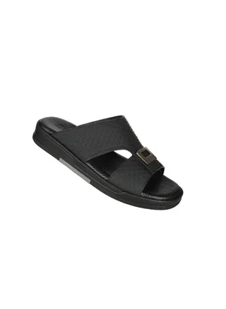 008-3396 Barjeel Uno Men Arabic Sandals VTS 19 Black 