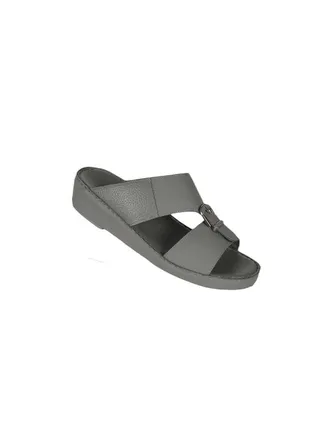 008-3370 Barjeel Uno Men Arabic Sandals MSP 1 Grey 