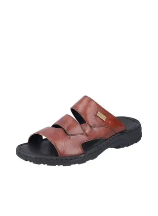 Rieker Mens Arabic Sandals 26078-23 Lugano Brown 116-1055 