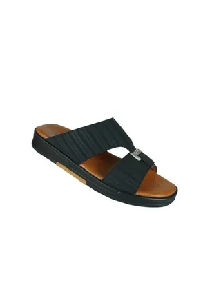 Barjeel Uno Mens Arabic Sandals MSA-103 Black 