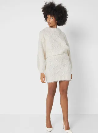 High Waist Mini Skirt 
