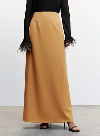 High Waist Maxi Skirt 