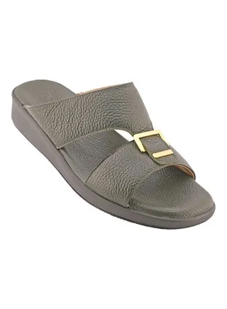 Comfortable Buckle Style Arabic Sandals Green 