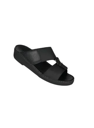 008-3369 Barjeel Uno Men Arabic Sandals MSP 1 Black 