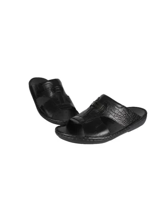 Barjeel Uno Mens Arabic Sandals 23616 Black 