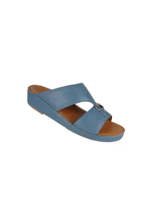 Barjeel Uno Mens Arabic Sandals BSP1-54 Blue 