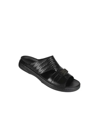 Barjeel Uno Mens Arabic Sandals 2372 Black 