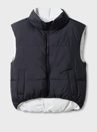 Kids Reversible Quilted Gilet 