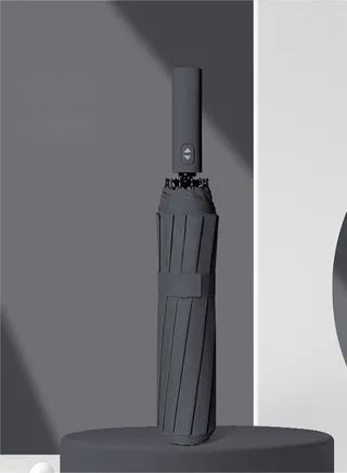 12 Bone Double Fracture Stack Automatic Sun Umbrella 