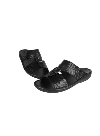 Barjeel Uno Mens Arabic Sandals 23821 Black 