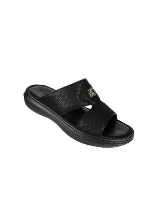 008-3465 Barjeel Mens Arabic Sandals 21410-12 Black 