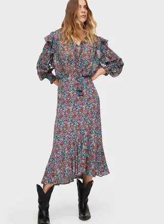 Printed Maxi Skirt 