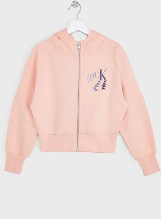 Kids Logo Zip Thru Jacket 