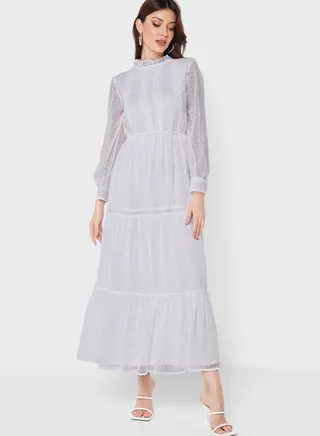 Tiered A-Line Dress