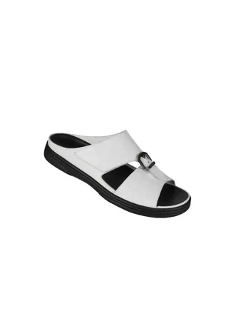 Barjeel Uno Mens Arabic Sandals 23826 White 