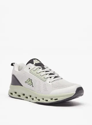 Mens Logo Detail Sports Shoes With Lace-Up Closure