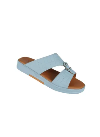 Barjeel Uno Mens Elegant Sandals SP-115 Light Blue 