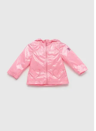 Baby Girl Rain Jacket Pink 