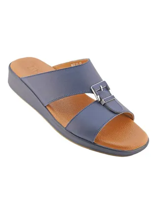 Comfortable Buckle Style Arabic Sandals Blue 