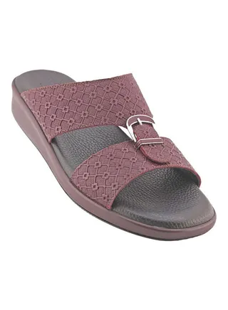 Comfortable Buckle Style Arabic Sandals Red 