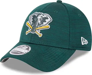 Men's New Era Green Oakland Athletics 2023 Clubhouse 9FORTY Snapback Hat