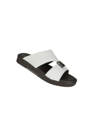 Barjeel Uno Mens Elegant Sandals MSA-104 White 