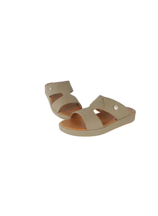 Barjeel Uno Mens Elegant Arabic Sandals Stone 40 