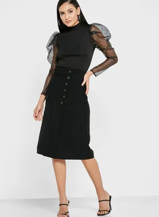 Wrap Style Skirt 