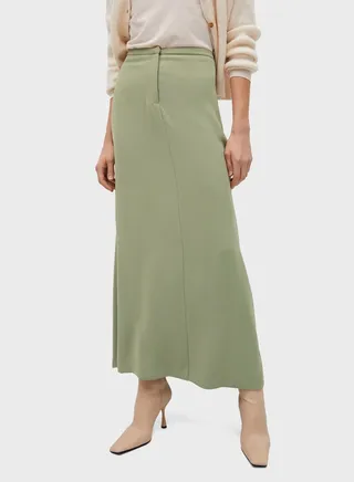 High Waist Maxi Skirt 