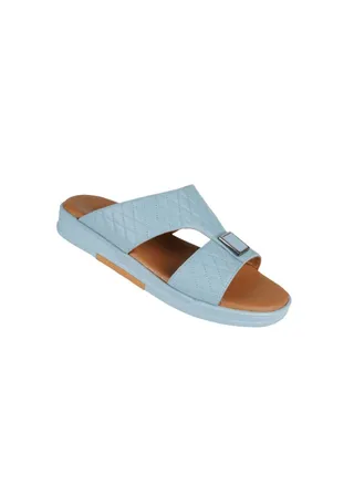 Barjeel Uno Mens Arabic Sandals MSA-120 Light Blue 