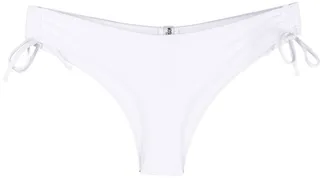 Ruched Drawstring-Detail Swim Briefs