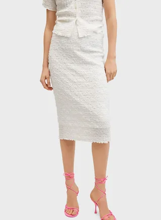High Waist Bodycon Skirt 