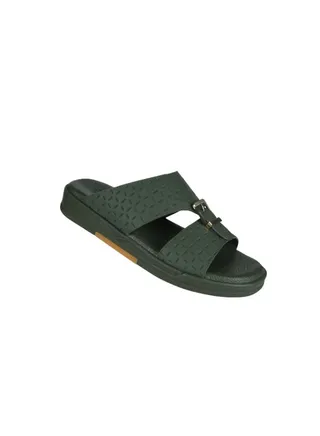 Barjeel Uno Mens Arabic Sandals MSA-108 Olive 