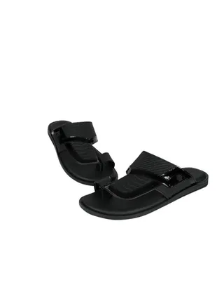 008-3358 Barjeel Mens Arabic Sandals 175-043 Black 