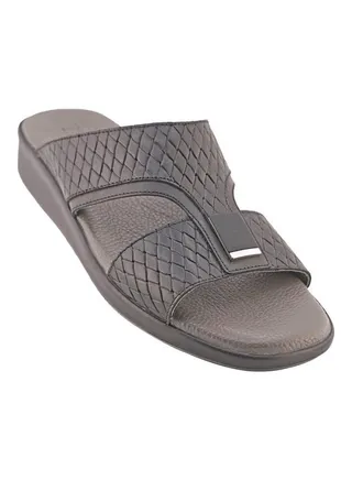 Comfortable Buckle Style Arabic Sandals Black 