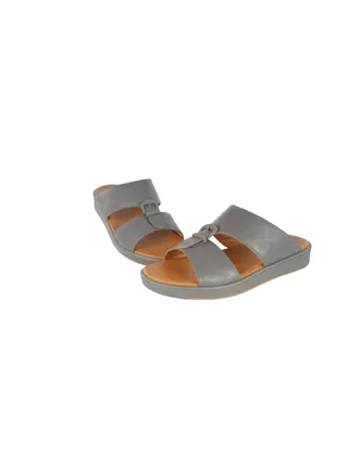 Barjeel Uno Mens Elegant Arabic Sandals Grey 40 